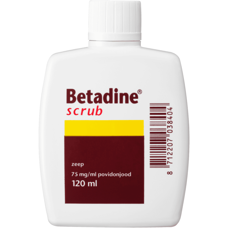 Betadine Scrub 120 ml | Medische Vakhandel