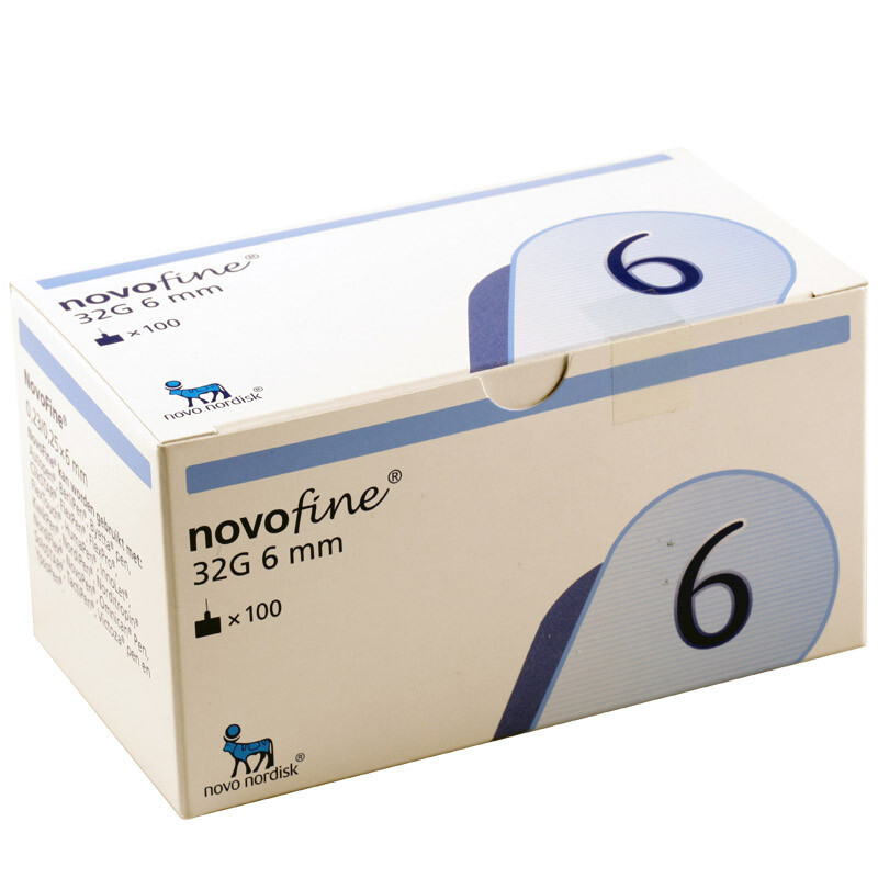 Novofine 32G 6mm - 0.23/0.25 1box (100pcs)