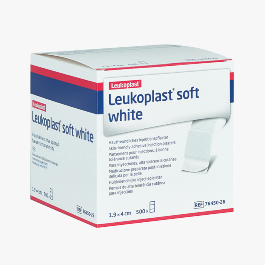 Beyond Hijgend gastheer Leukoplast soft white injectie pleister 1,9 x 4 cm - 500 stuks | Medische  Vakhandel