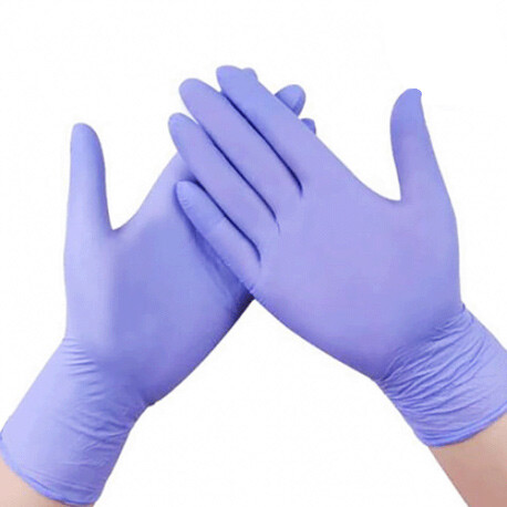 toeter Overeenkomstig met Modderig Super Guard - Nitril handschoenen - Paars/blauw - 100 stuks - Large |  Medische Vakhandel