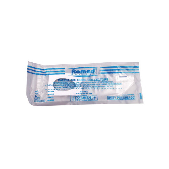 Romed collection bag, urine bag for babies and children Medische
