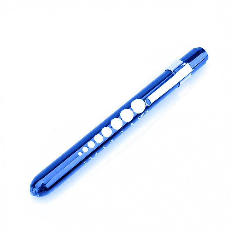 Penlight, Ooglampje LED, blauw of zwart Medische Vakhandel