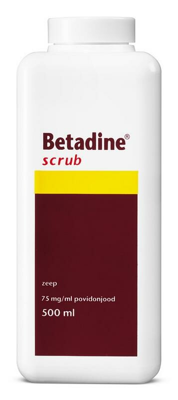 Betadine Scrub 500 ml | Medische Vakhandel